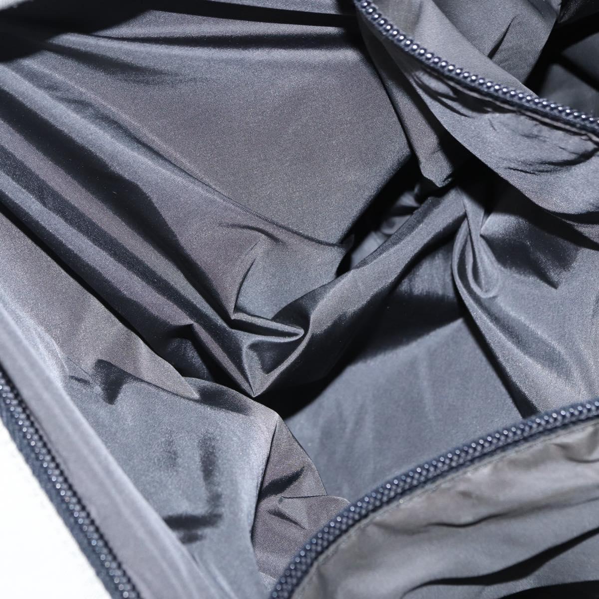 PRADA Sports Line Shoulder Bag Nylon Gray Silver Auth hk4002