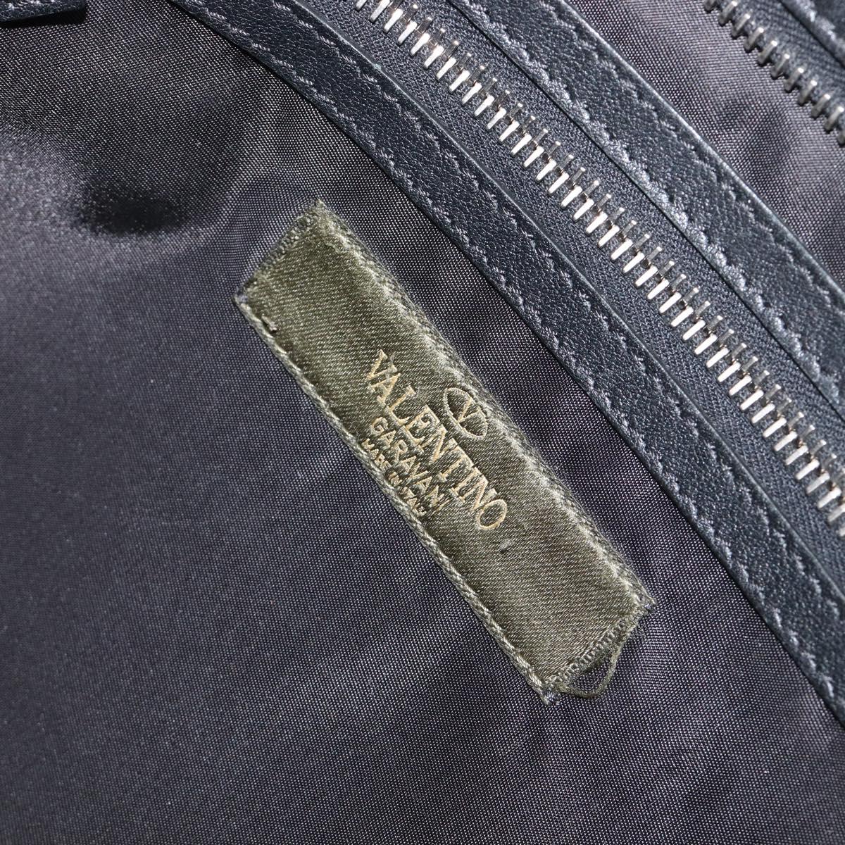 VALENTINO Tote Bag Nylon Rock Studs Auth hk4004