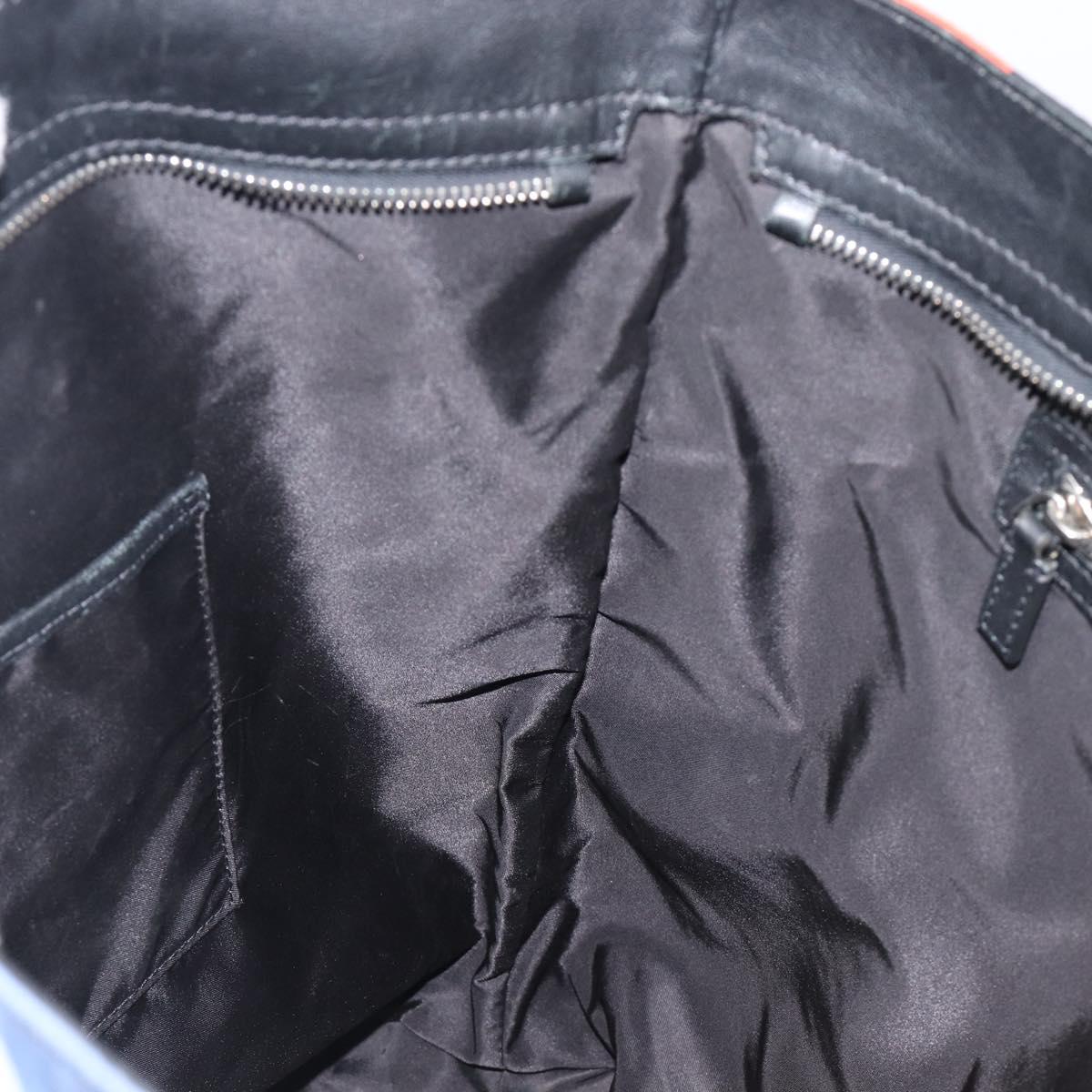 VALENTINO Tote Bag Nylon Rock Studs Auth hk4004