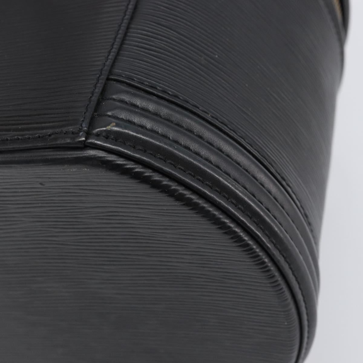 LOUIS VUITTON Epi Cannes Hand Bag Black M48032 LV Auth hk4006