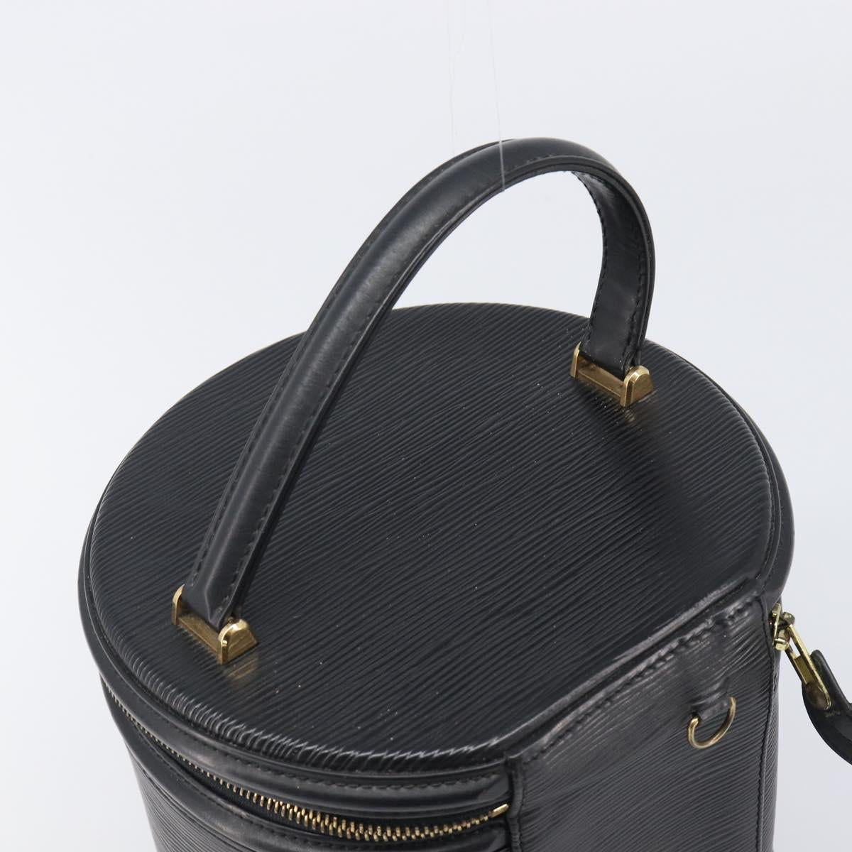 LOUIS VUITTON Epi Cannes Hand Bag Black M48032 LV Auth hk4006