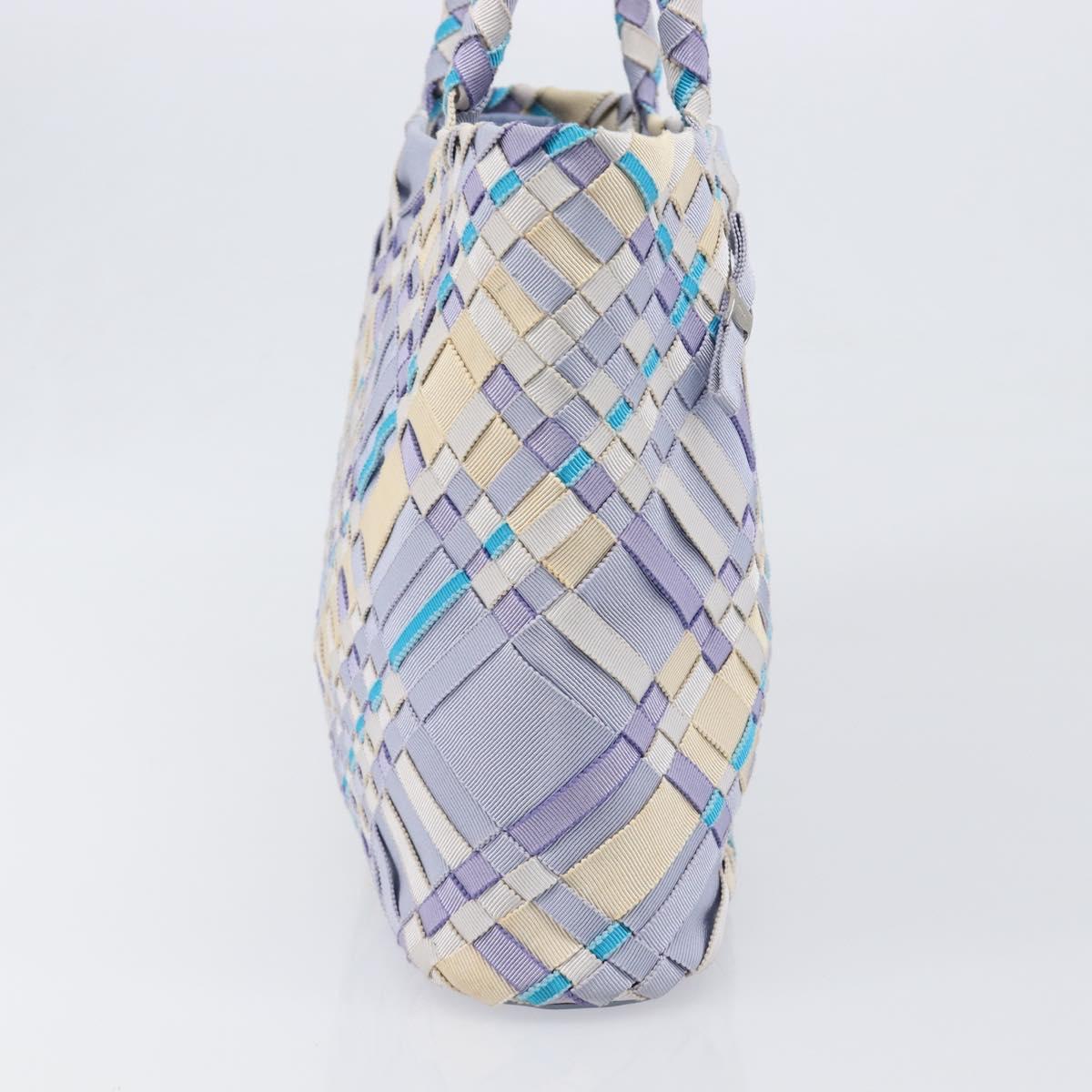Salvatore Ferragamo Tote Bag Canvas Purple Auth hk4016