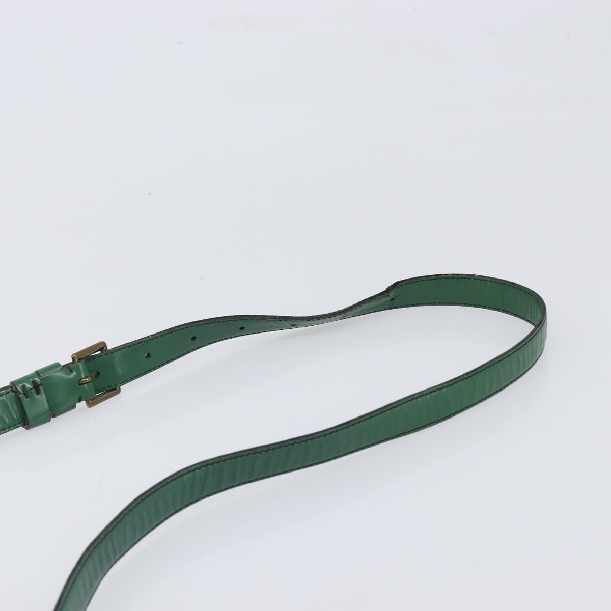 LOUIS VUITTON Epi Saint Cloud GM Shoulder Bag Green M52194 LV Auth hk4028
