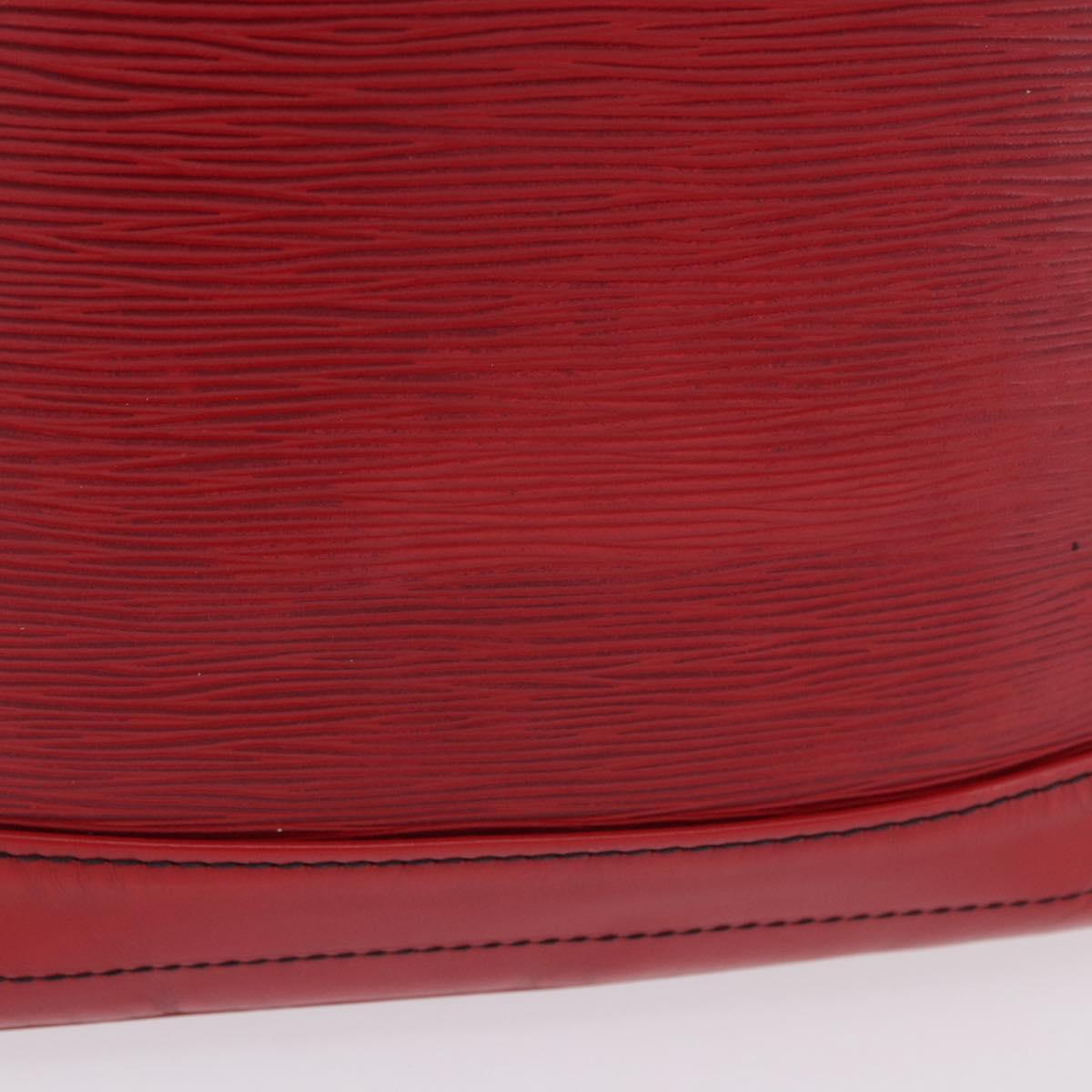 LOUIS VUITTON Epi Noe Shoulder Bag Red M44007 LV Auth hk4029