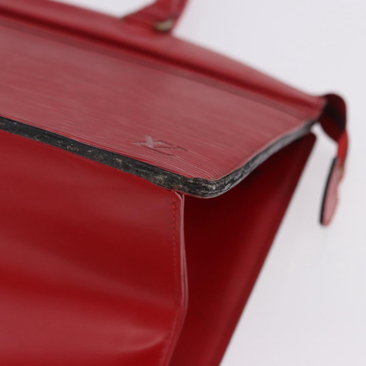 LOUIS VUITTON Epi Riviera Hand Bag Red M48187 LV Auth hk4031