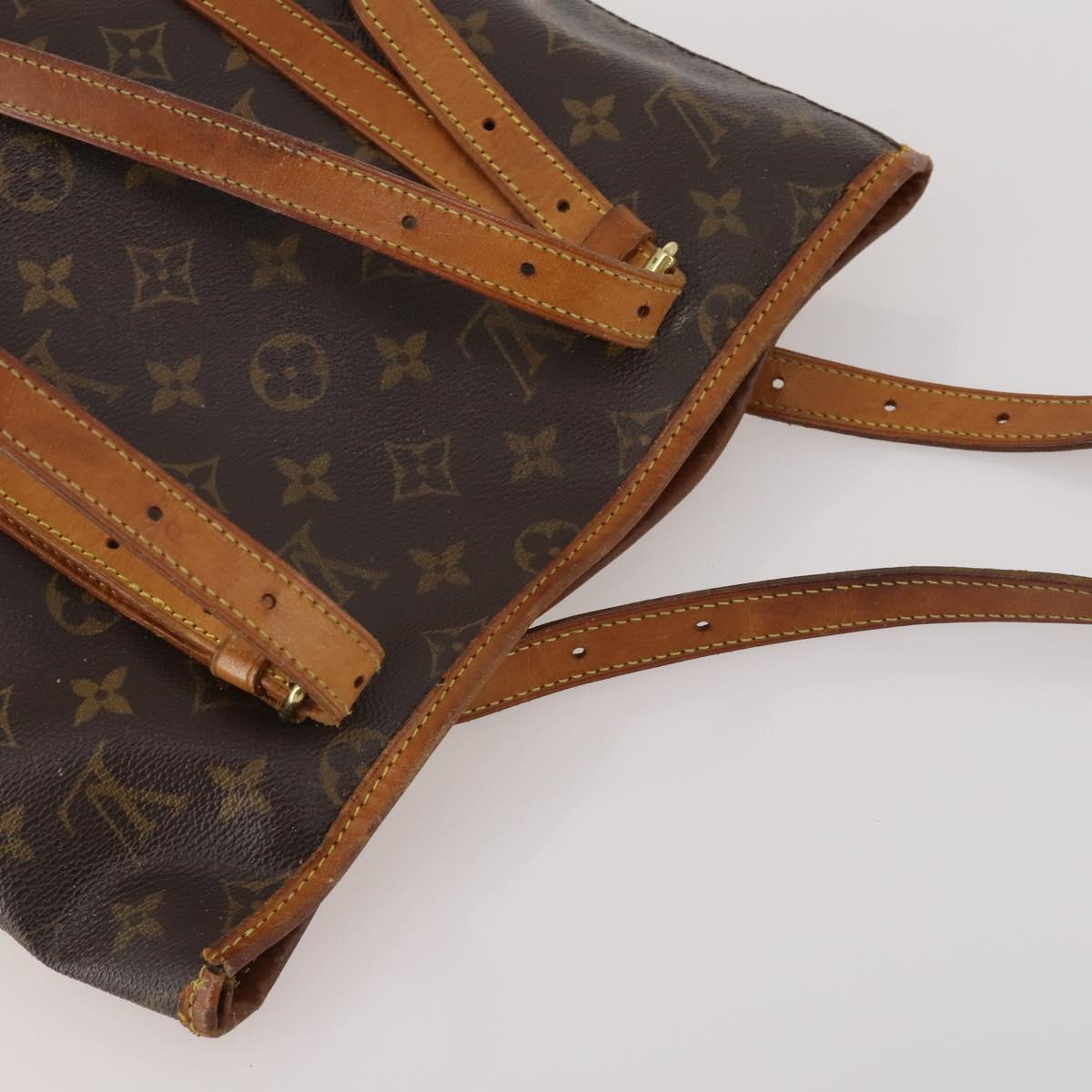 LOUIS VUITTON Monogram Bucket GM Shoulder Bag M42236 LV Auth hk4049
