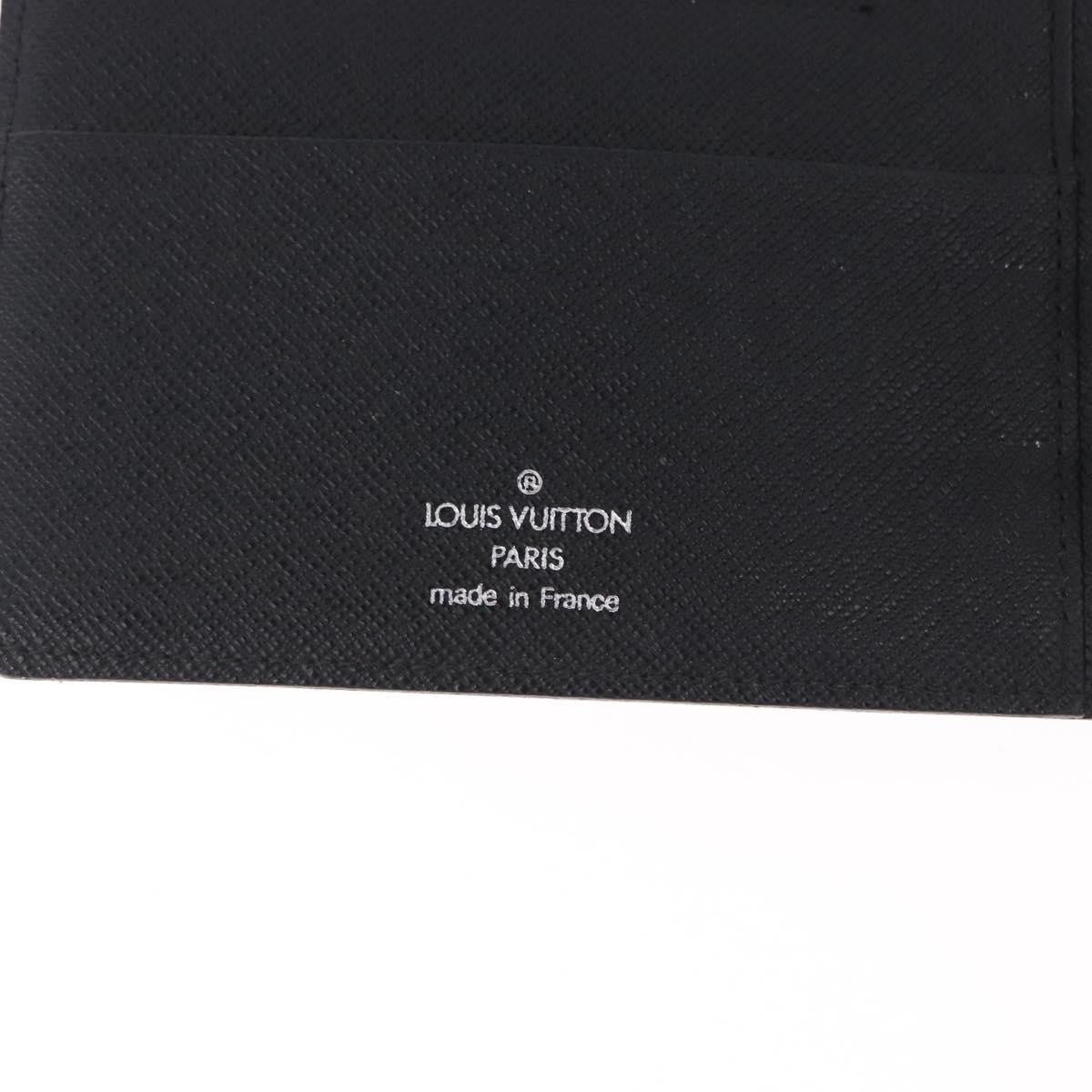 LOUIS VUITTON Damier Graphite Agenda MM Day Planner Cover R20242 LV Auth hk4077