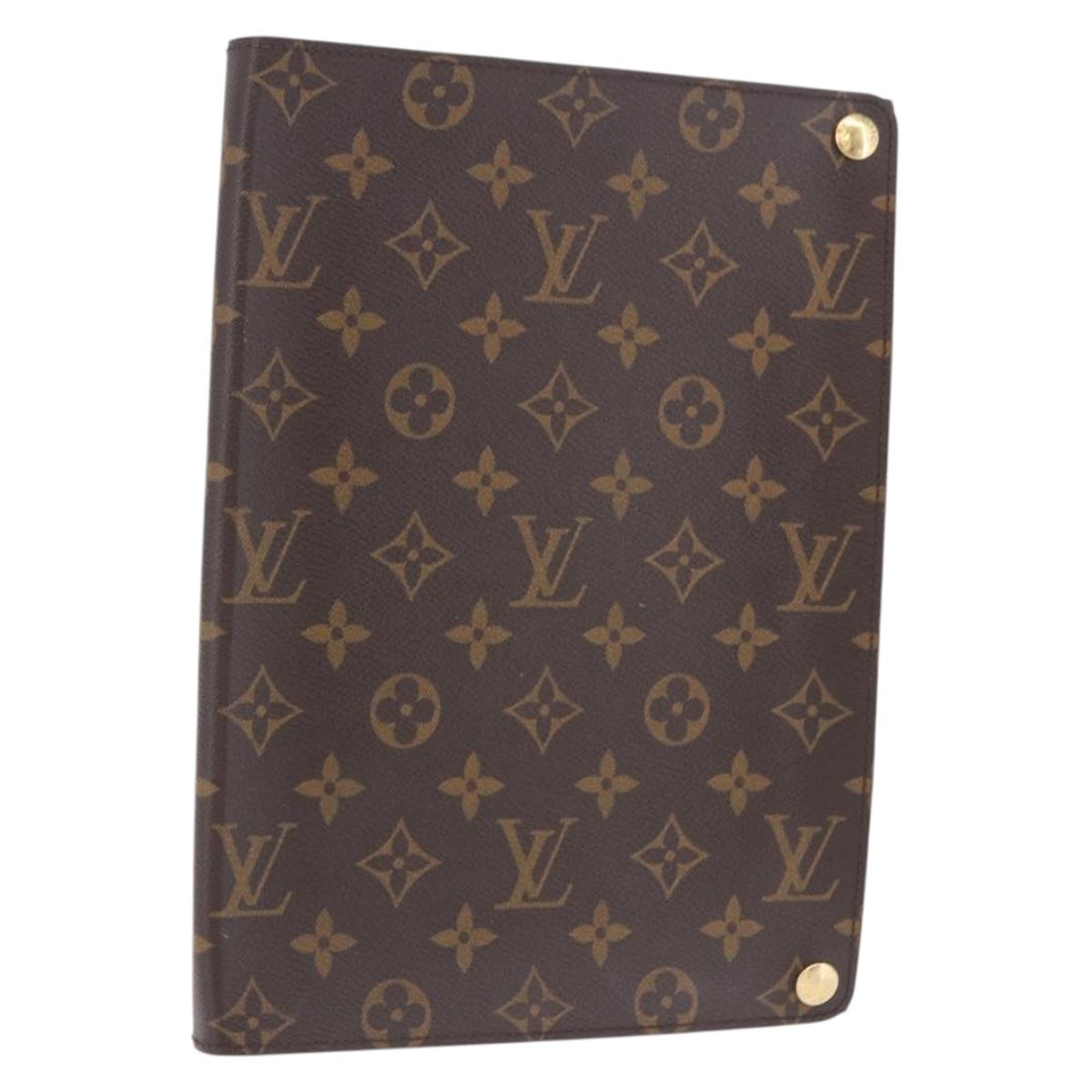 LOUIS VUITTON Monogram Etui iPad Case M93803 LV Auth hk4083