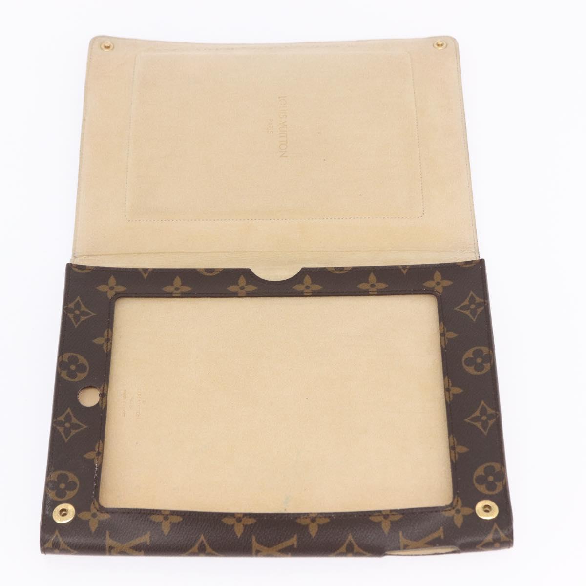 LOUIS VUITTON Monogram Etui iPad Case M93803 LV Auth hk4083