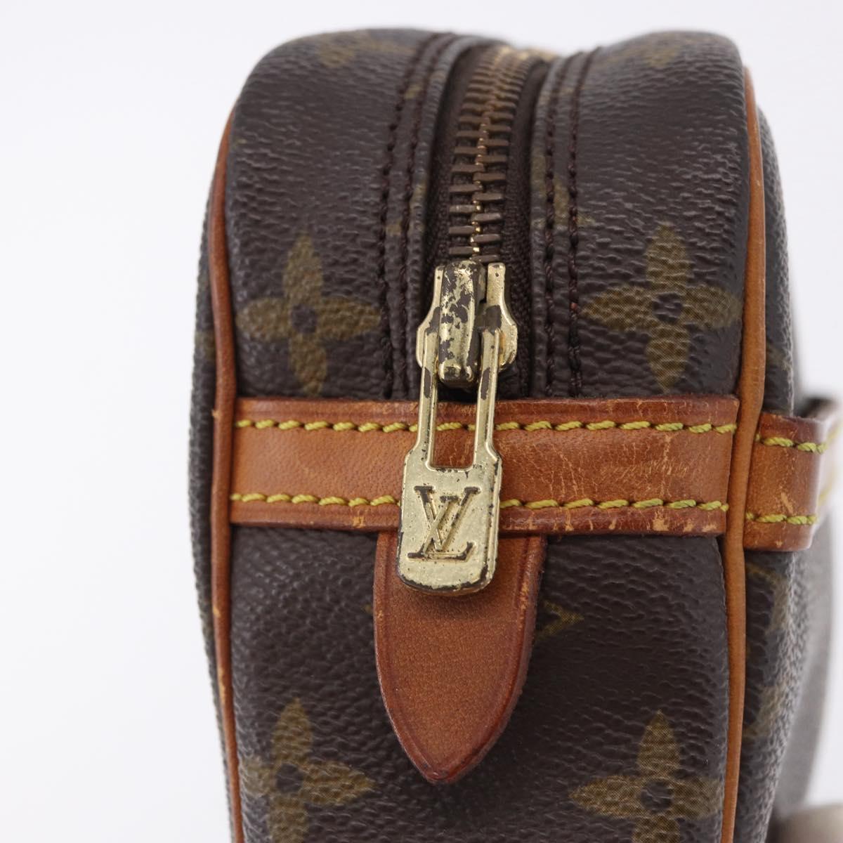 LOUIS VUITTON Monogram Compiegne 23 Clutch Bag M51847 LV Auth hk4084