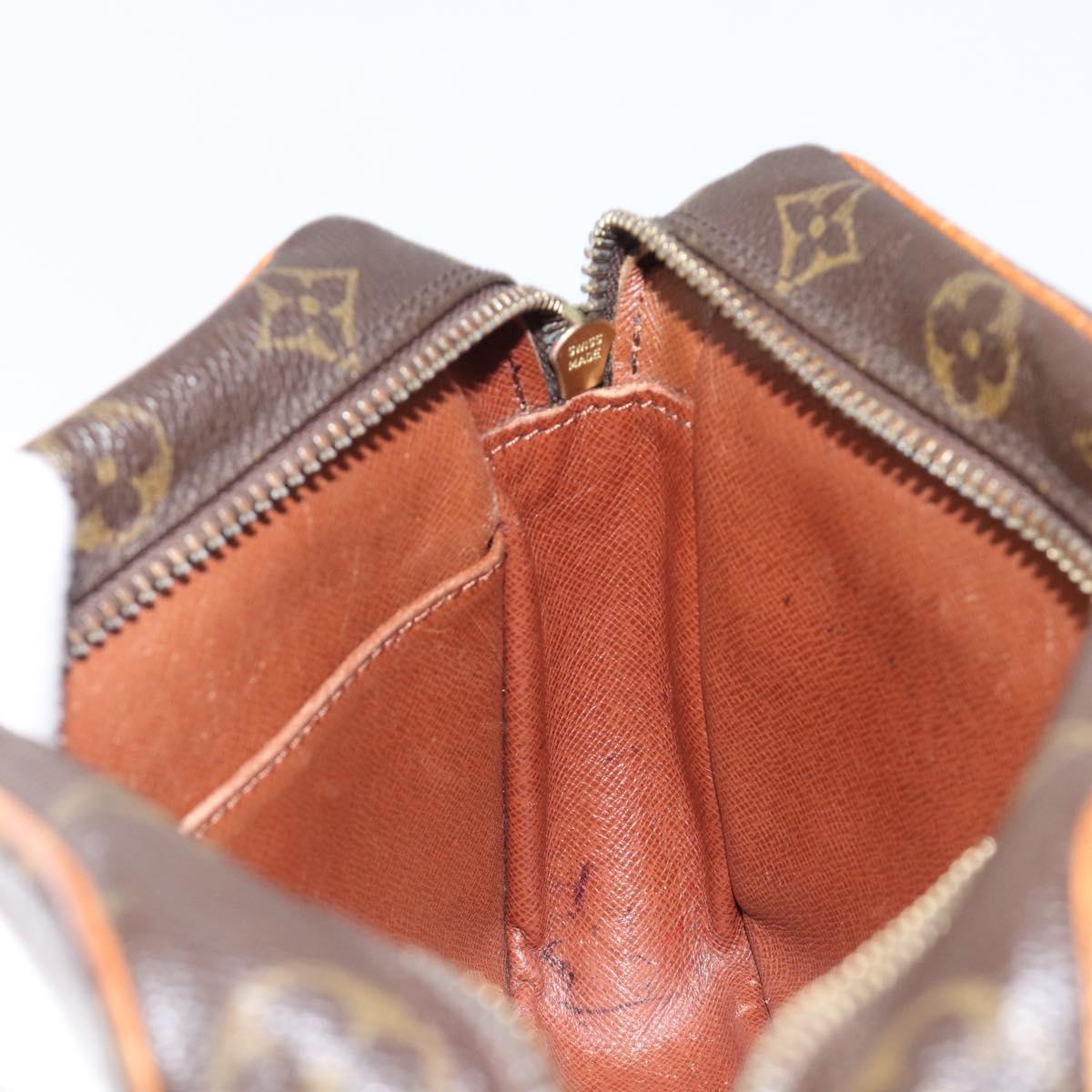 LOUIS VUITTON Monogram Compiegne 23 Clutch Bag M51847 LV Auth hk4085