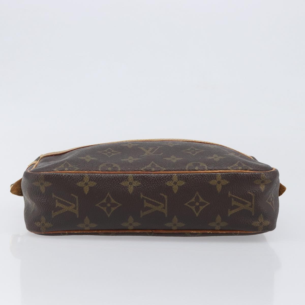 LOUIS VUITTON Monogram Compiegne 23 Clutch Bag M51847 LV Auth hk4085