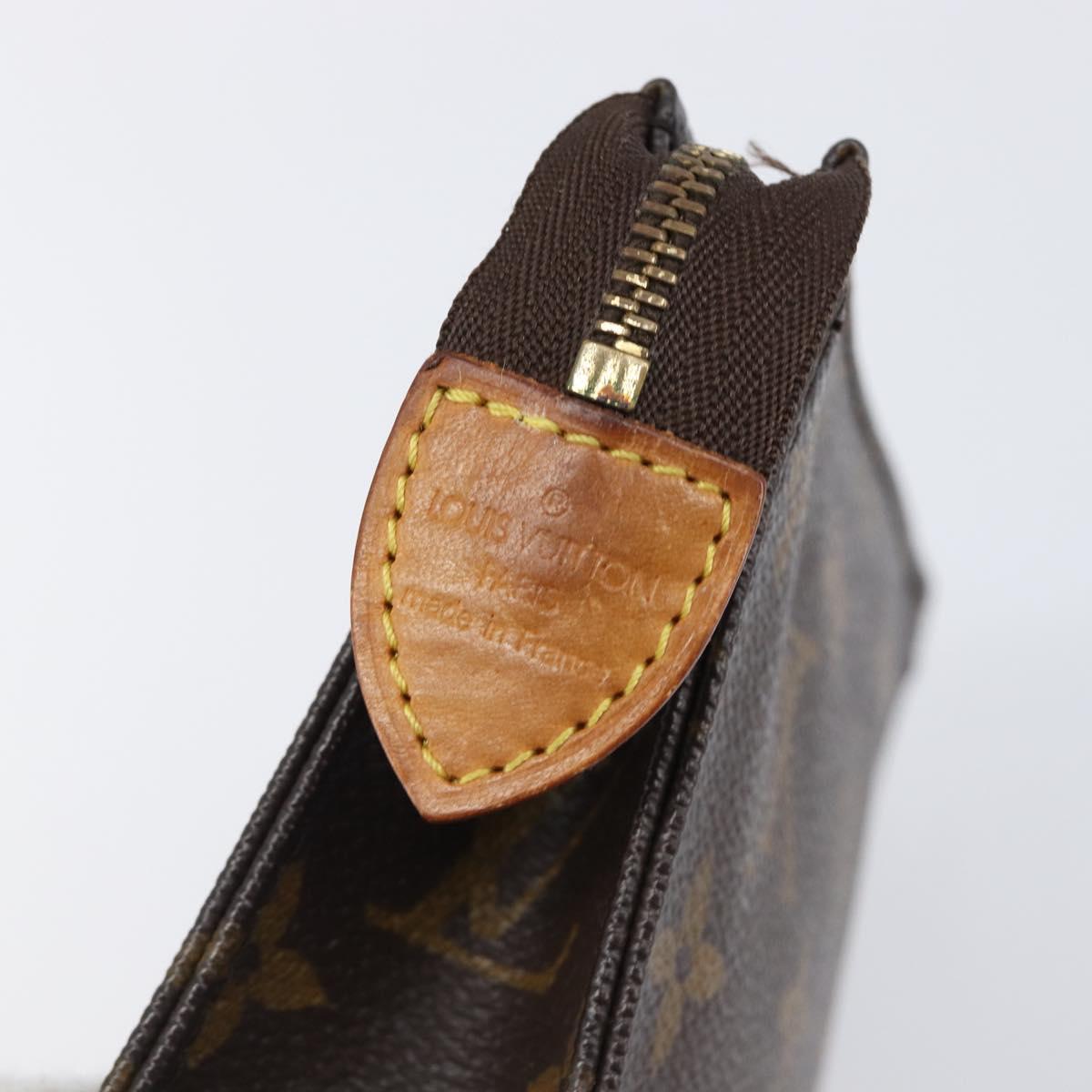LOUIS VUITTON Monogram Poche Toilette 15 Pouch M47546 LV Auth hk4086