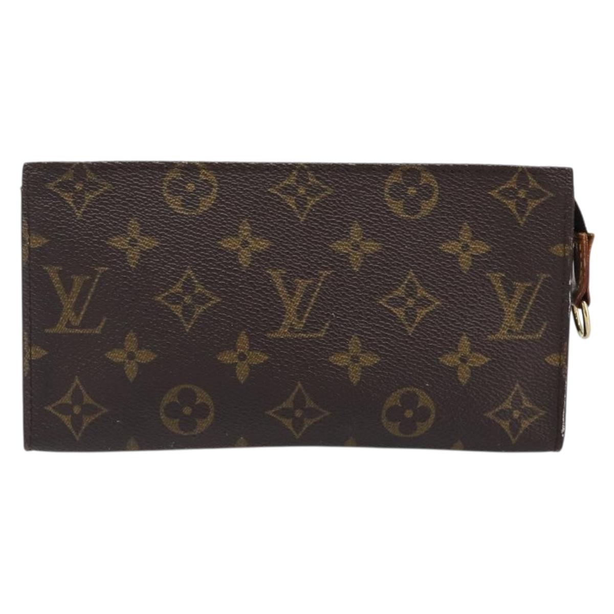 LOUIS VUITTON Monogram Bucket GM Accessory Pouch LV Auth hk4087