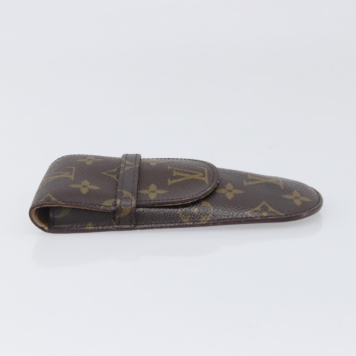 LOUIS VUITTON Monogram Etui Lunette Rabat Glasses Case M62970 LV Auth hk4088