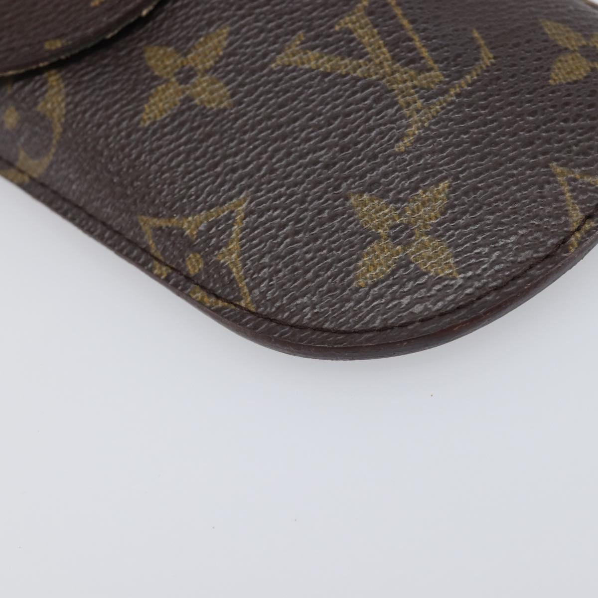 LOUIS VUITTON Monogram Etui Lunette Rabat Glasses Case M62970 LV Auth hk4088