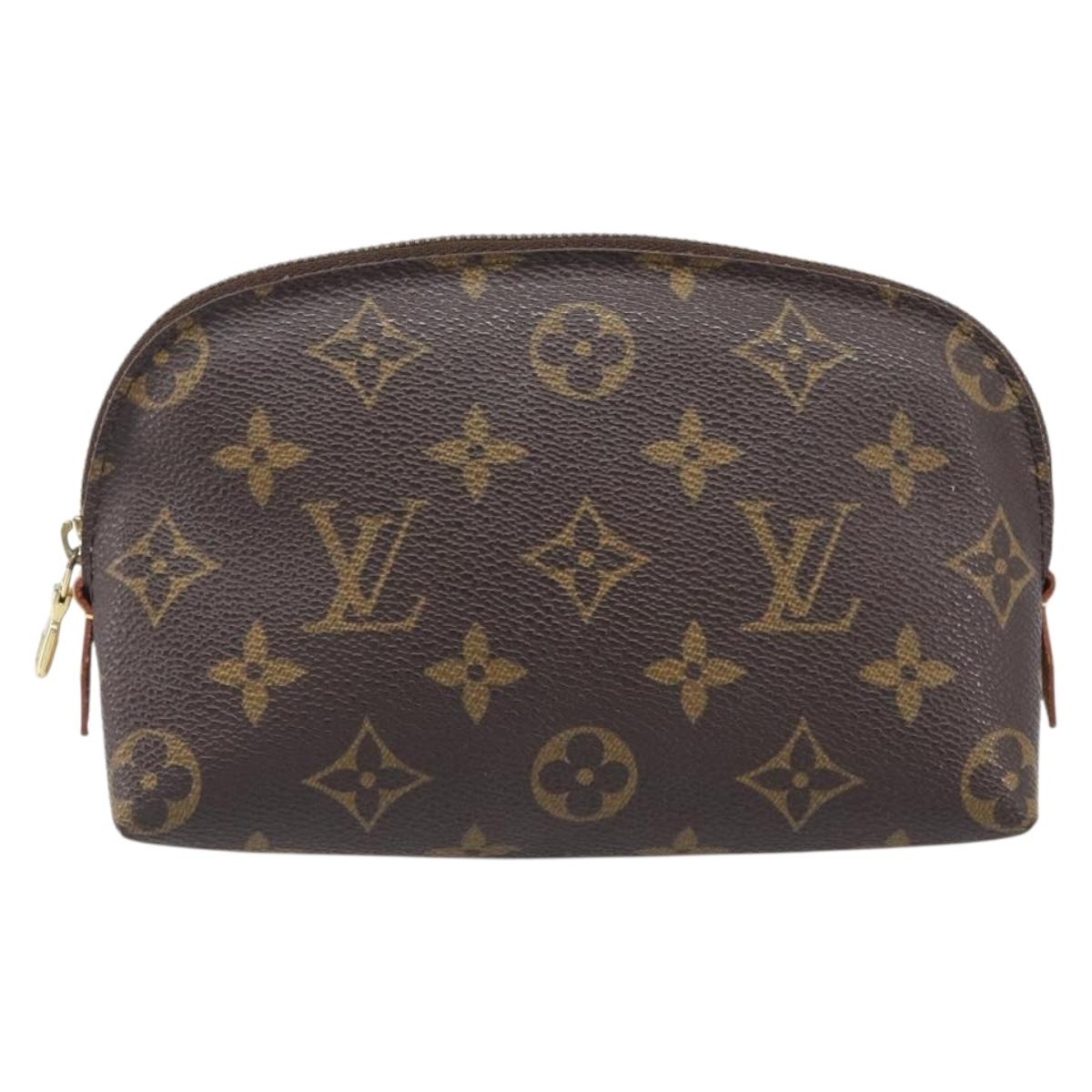 LOUIS VUITTON Monogram Pochette Cosmetic PM Pouch M43998 LV Auth hk4089