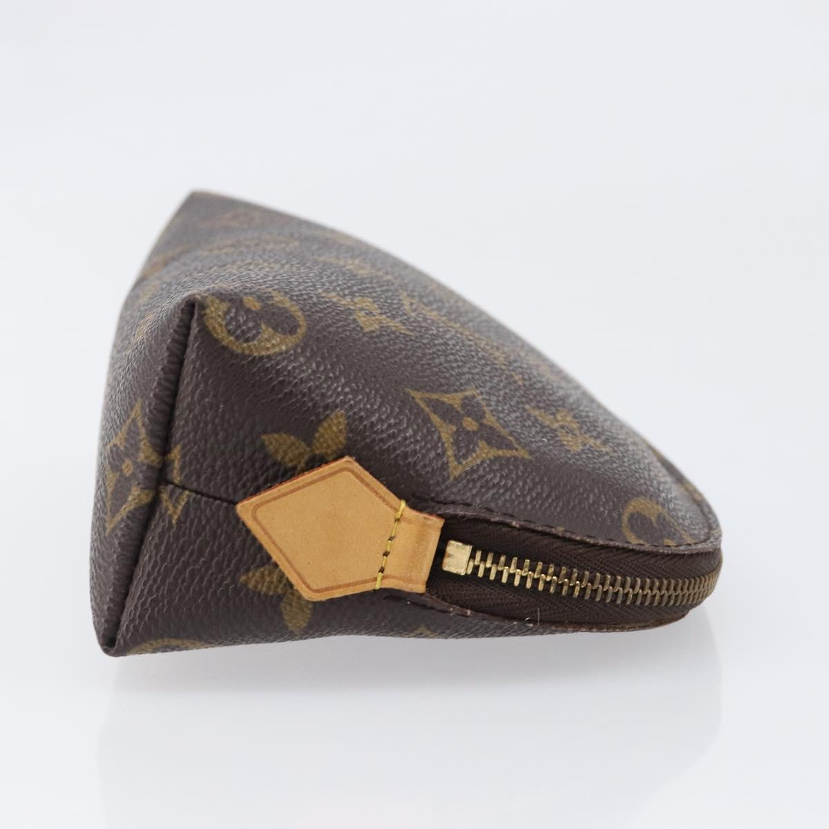 LOUIS VUITTON Monogram Pochette Cosmetic PM Pouch M43998 LV Auth hk4089