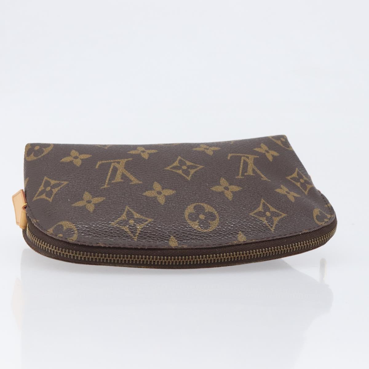 LOUIS VUITTON Monogram Pochette Cosmetic PM Pouch M43998 LV Auth hk4089