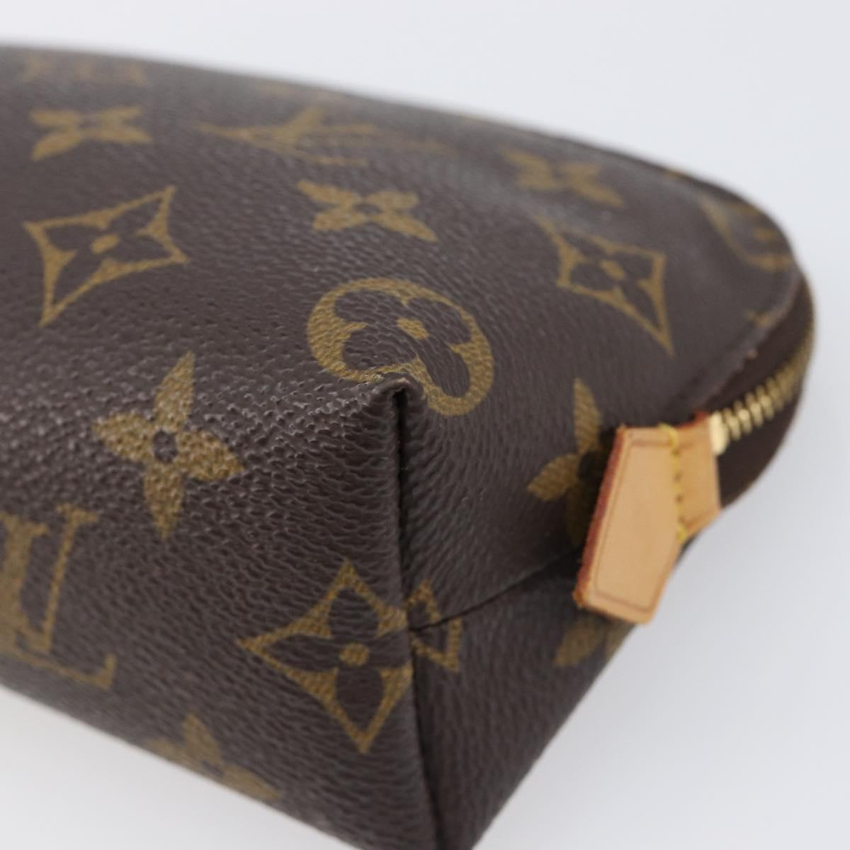 LOUIS VUITTON Monogram Pochette Cosmetic PM Pouch M43998 LV Auth hk4089