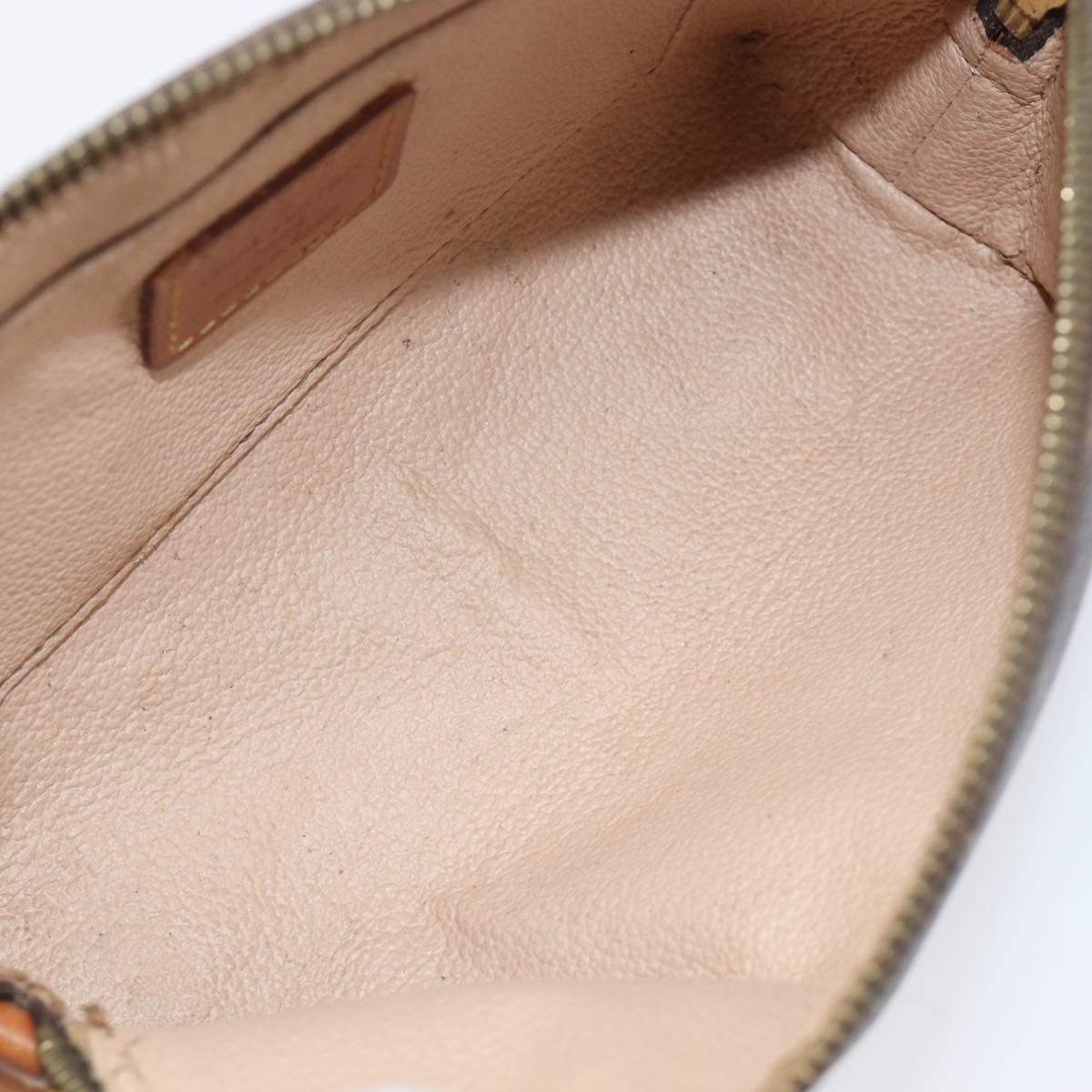 LOUIS VUITTON Monogram Pochette Cosmetic PM Pouch M43998 LV Auth hk4090