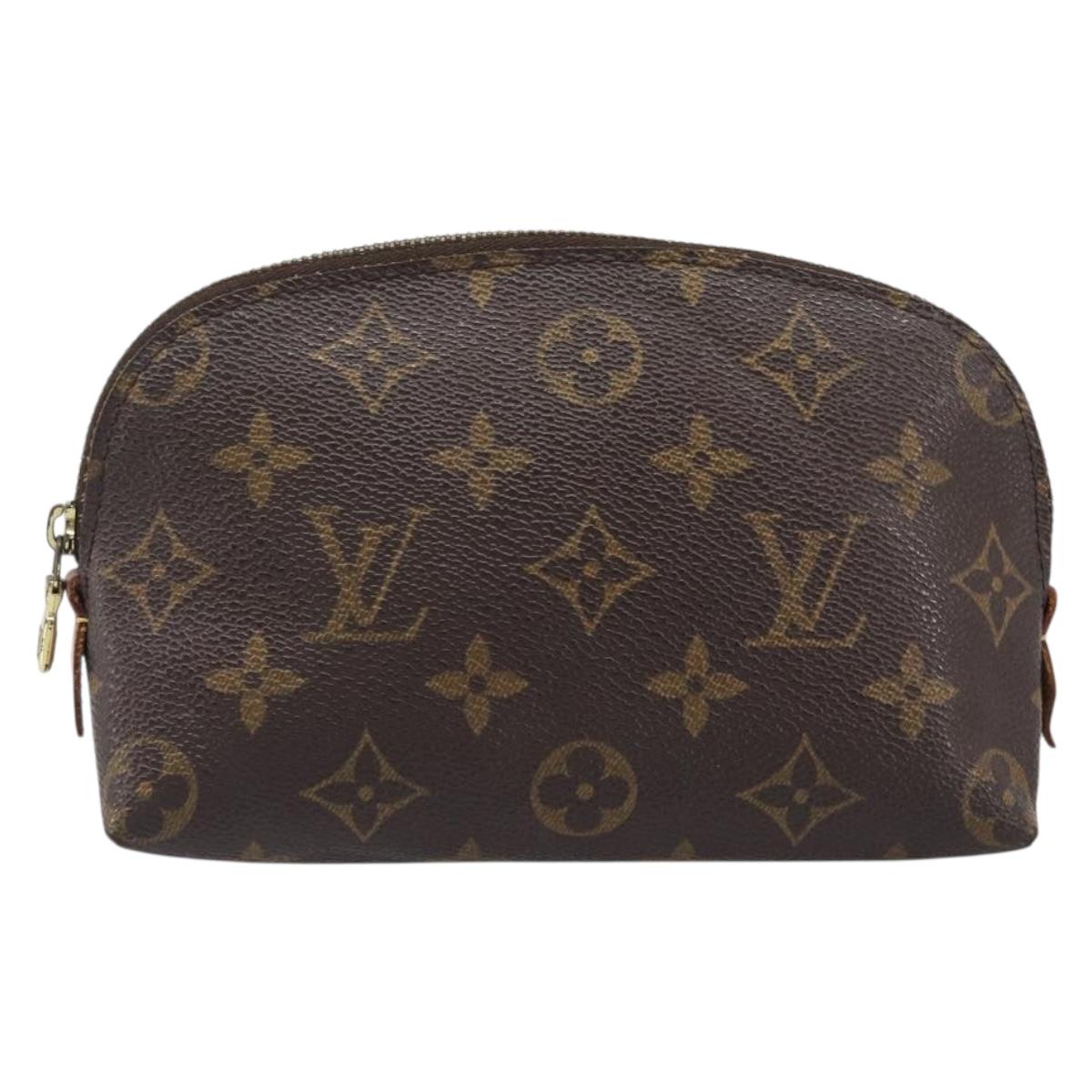 LOUIS VUITTON Monogram Pochette Cosmetic PM Pouch M43998 LV Auth hk4090