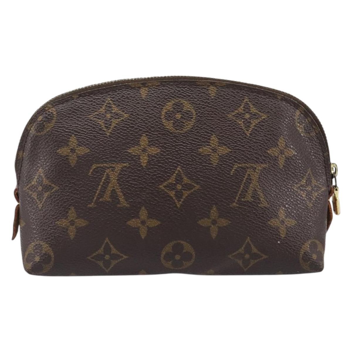 LOUIS VUITTON Monogram Pochette Cosmetic PM Pouch M43998 LV Auth hk4090