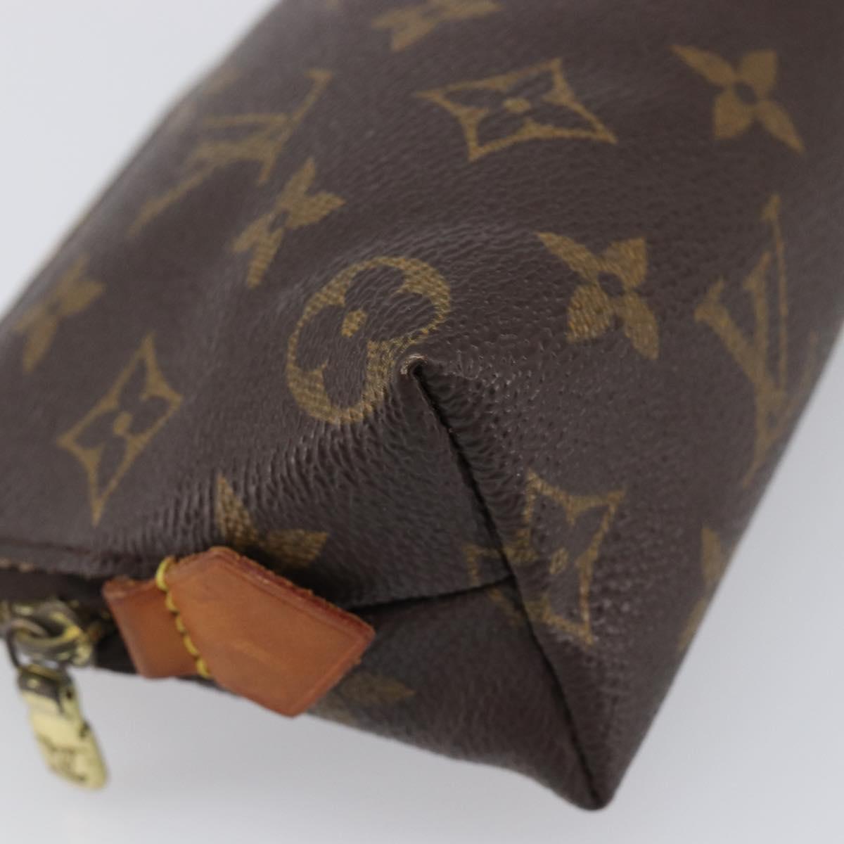 LOUIS VUITTON Monogram Pochette Cosmetic PM Pouch M43998 LV Auth hk4090