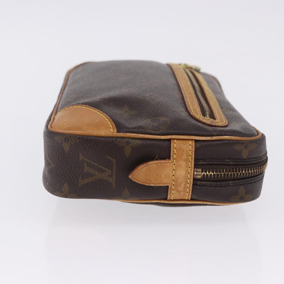 LOUIS VUITTON Monogram Marly Dragonne GM Clutch Bag M51825 LV Auth hk4092