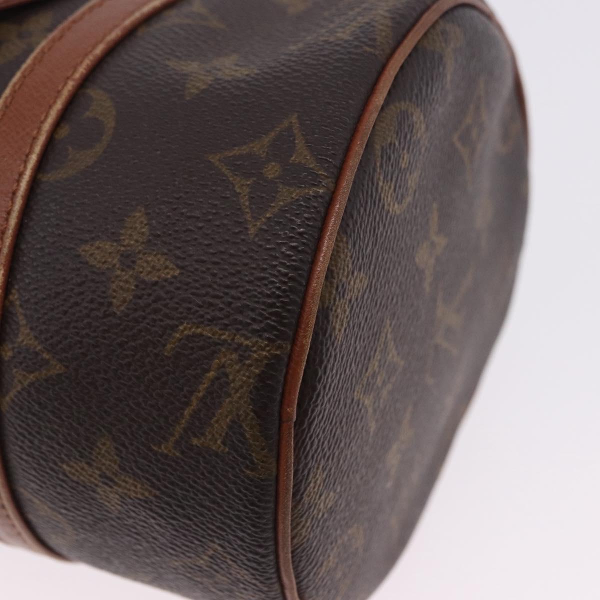 LOUIS VUITTON Monogram Papillon 26 Hand Bag M51386 LV Auth hk4093