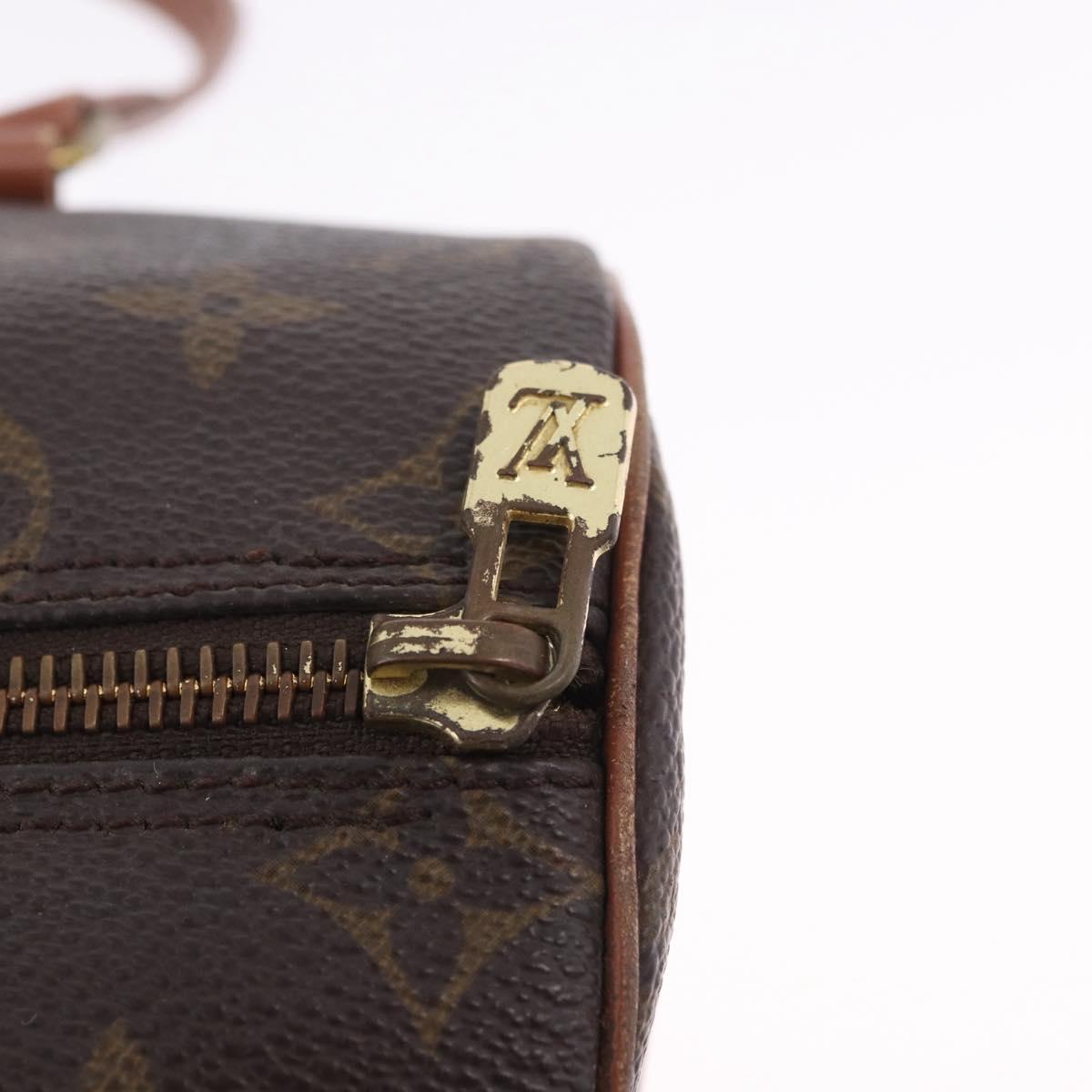 LOUIS VUITTON Monogram Papillon 26 Hand Bag M51386 LV Auth hk4093