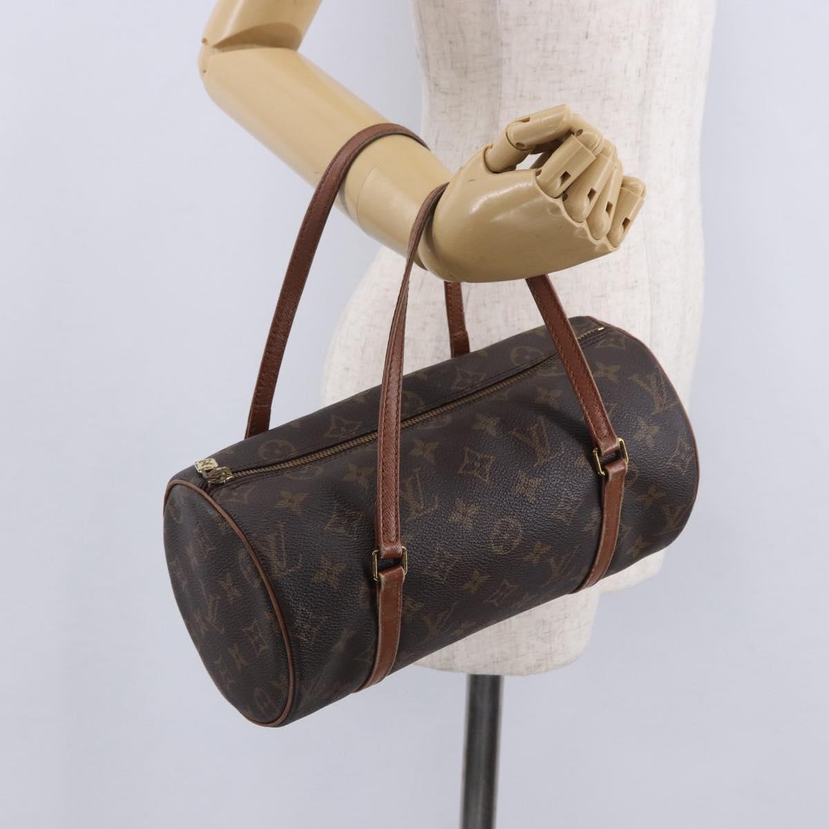 LOUIS VUITTON Monogram Papillon 26 Hand Bag M51386 LV Auth hk4093