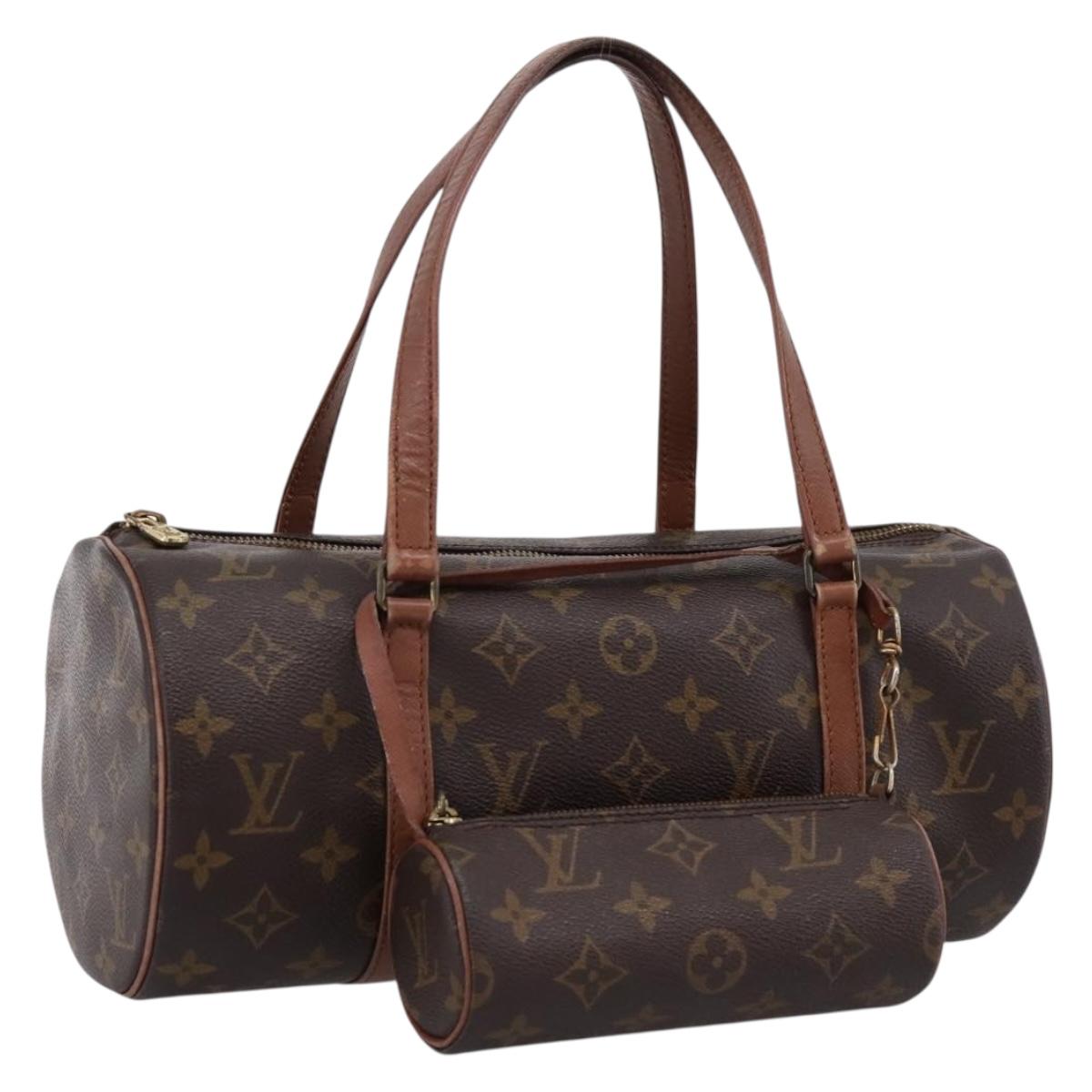 LOUIS VUITTON Monogram Papillon 30 Hand Bag M51365 LV Auth hk4094