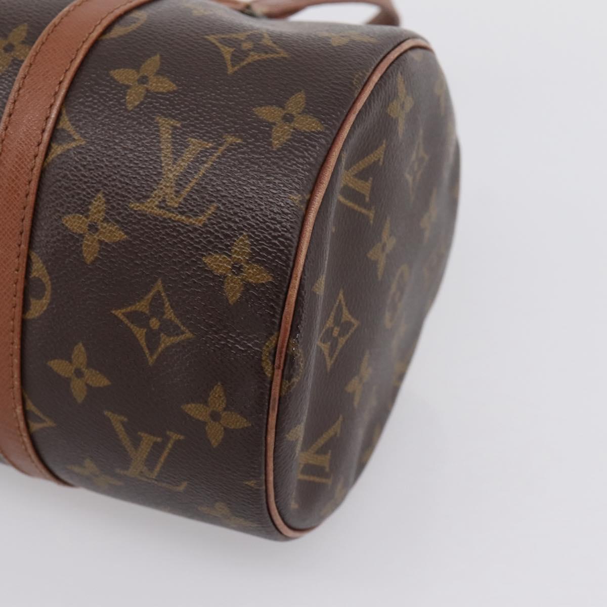LOUIS VUITTON Monogram Papillon 30 Hand Bag M51365 LV Auth hk4094