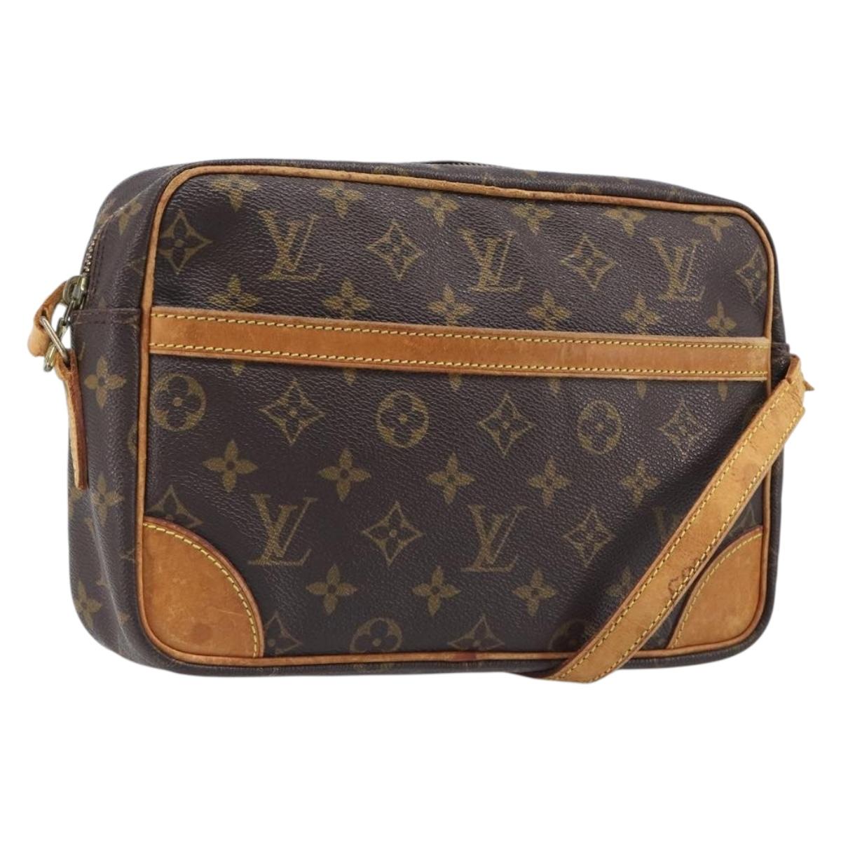 LOUIS VUITTON Monogram Trocadero 27 Shoulder Bag M51274 LV Auth hk4096