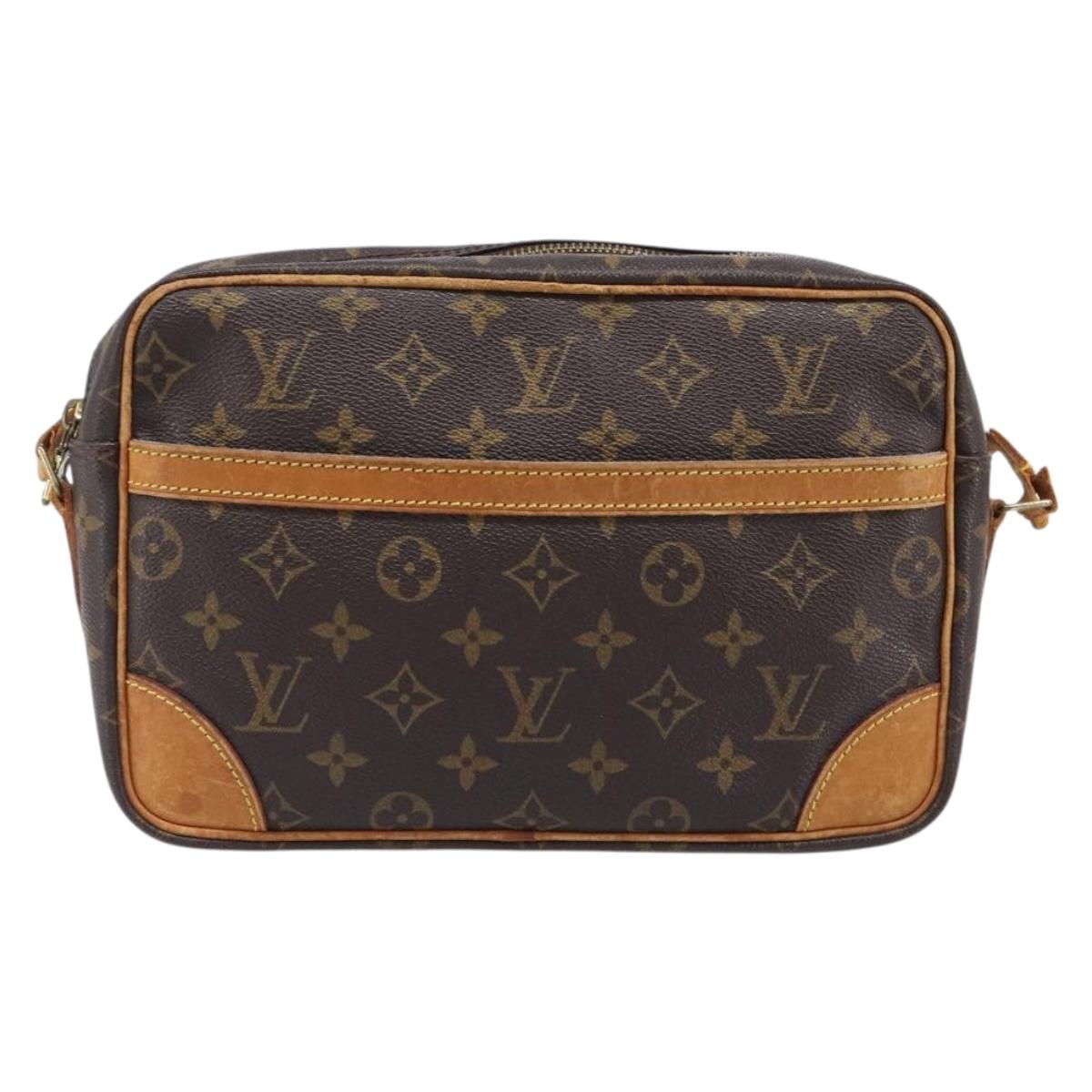 LOUIS VUITTON Monogram Trocadero 27 Shoulder Bag M51274 LV Auth hk4096