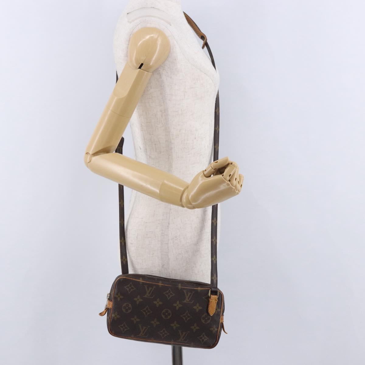 LOUIS VUITTON Monogram Marly Bandouliere Shoulder Bag M51828 LV Auth hk4098