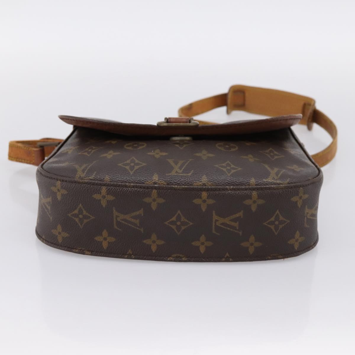 LOUIS VUITTON Monogram Saint Cloud GM Shoulder Bag M51242 LV Auth hk4099
