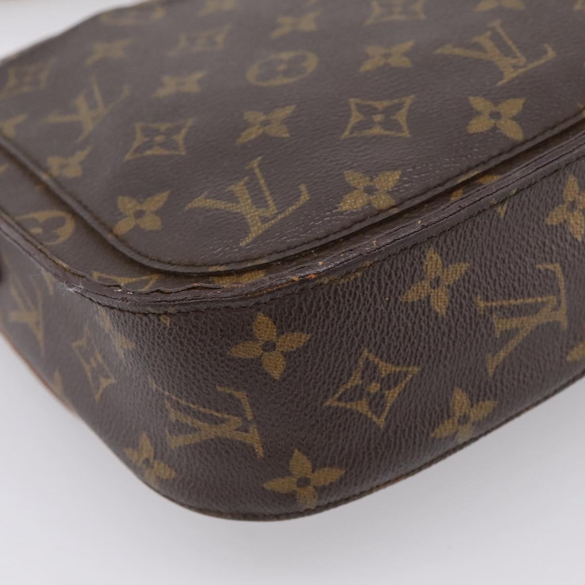 LOUIS VUITTON Monogram Saint Cloud GM Shoulder Bag M51242 LV Auth hk4099