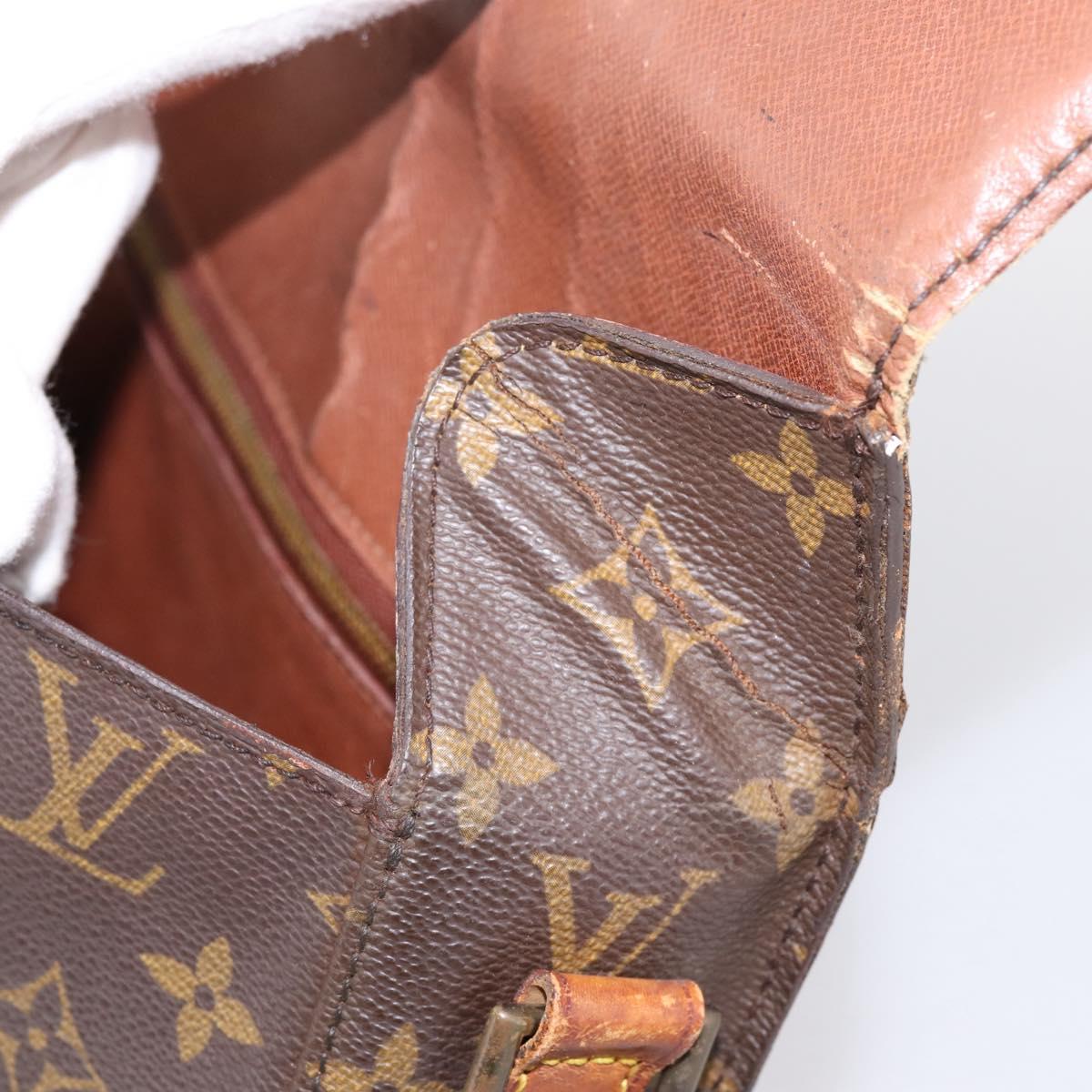 LOUIS VUITTON Monogram Saint Cloud GM Shoulder Bag M51242 LV Auth hk4099
