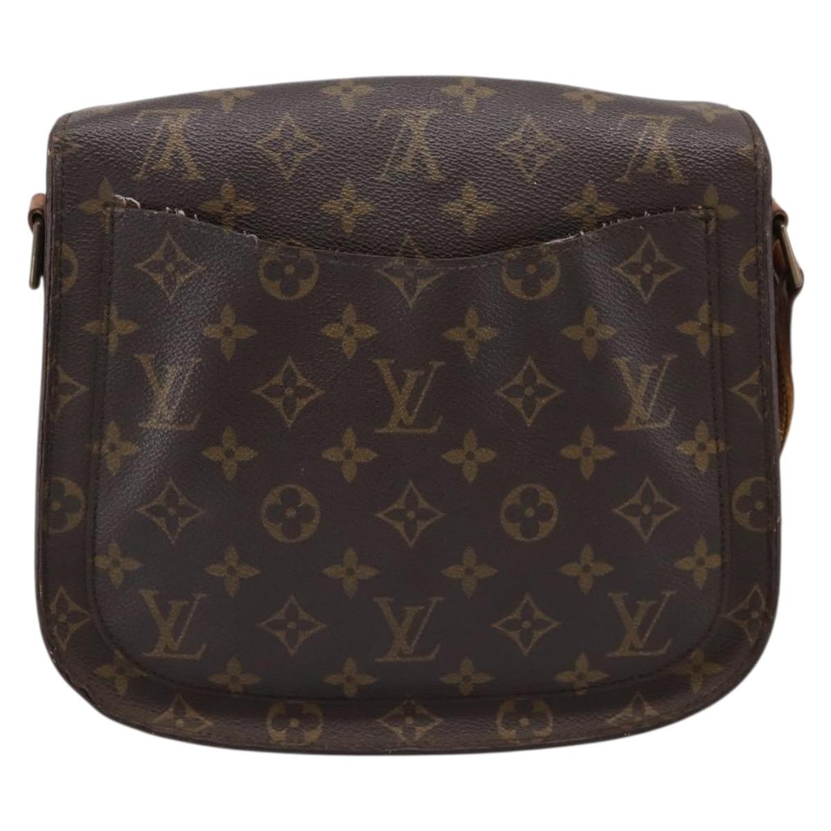 LOUIS VUITTON Monogram Saint Cloud GM Shoulder Bag M51242 LV Auth hk4099