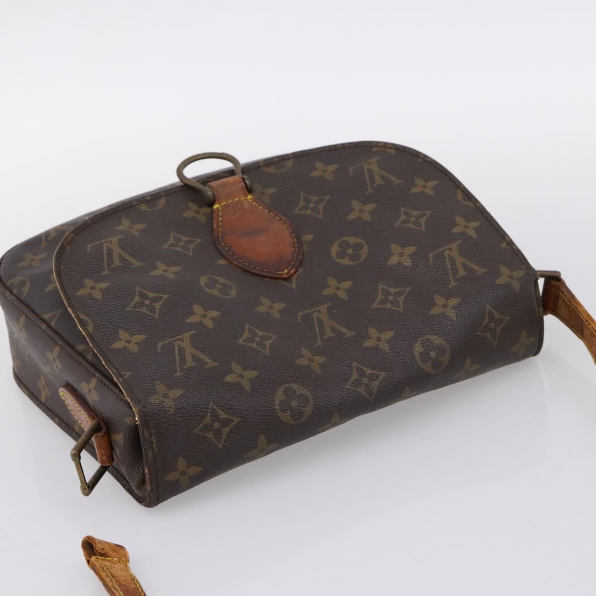 LOUIS VUITTON Monogram Saint Cloud GM Shoulder Bag M51242 LV Auth hk4099