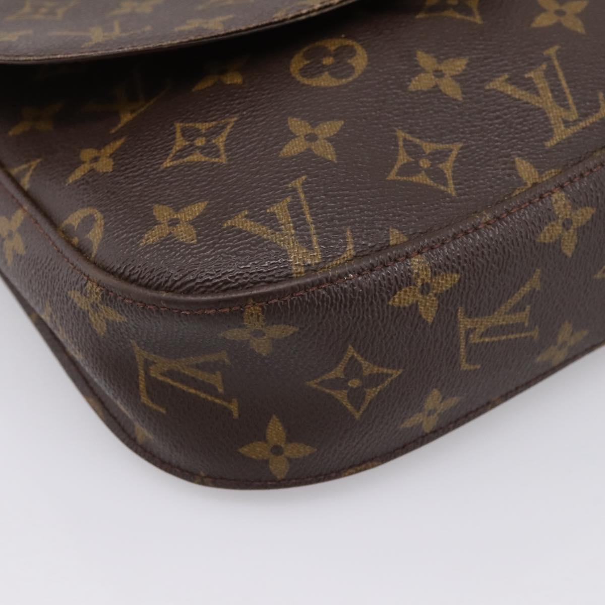 LOUIS VUITTON Monogram Saint Cloud GM Shoulder Bag M51242 LV Auth hk4100