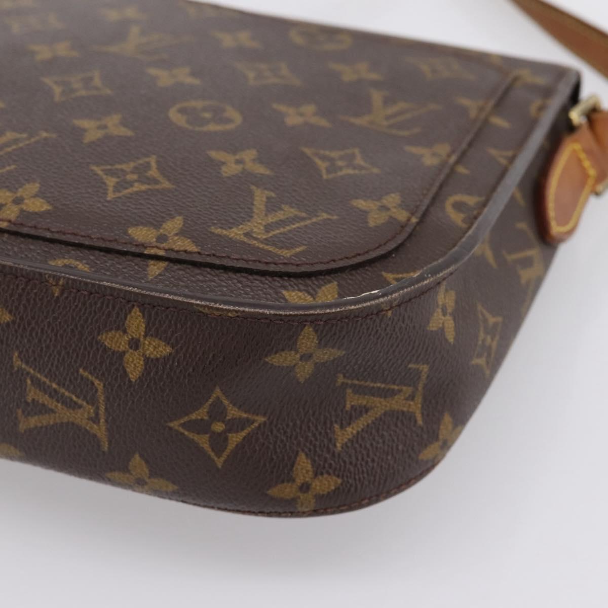 LOUIS VUITTON Monogram Saint Cloud GM Shoulder Bag M51242 LV Auth hk4100