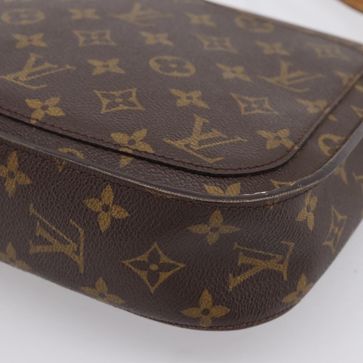 LOUIS VUITTON Monogram Saint Cloud GM Shoulder Bag M51242 LV Auth hk4100