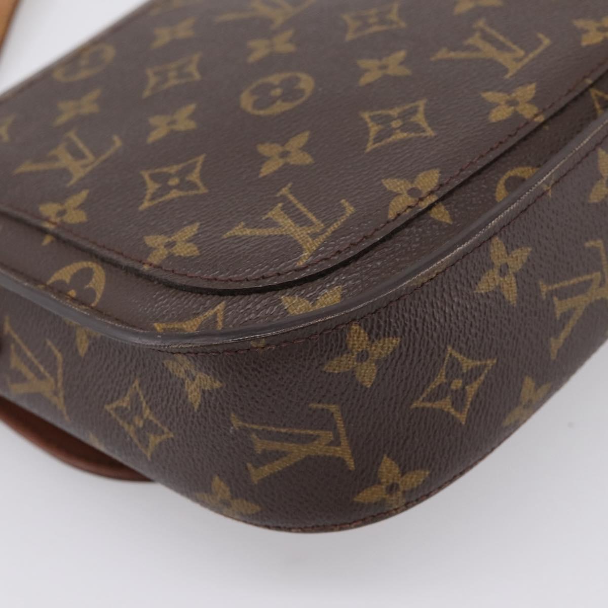 LOUIS VUITTON Monogram Saint Cloud GM Shoulder Bag M51242 LV Auth hk4100