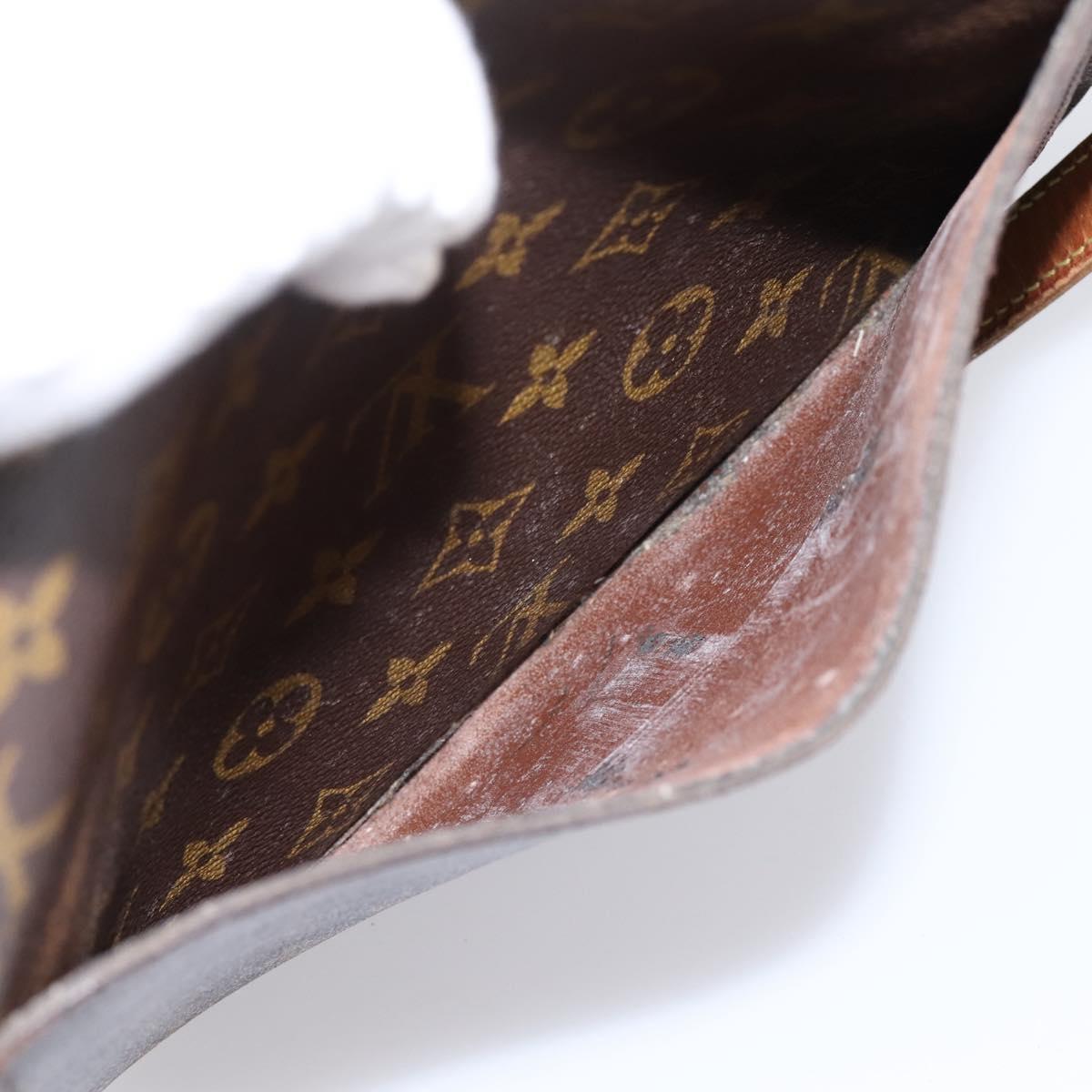 LOUIS VUITTON Monogram Saint Cloud GM Shoulder Bag M51242 LV Auth hk4100