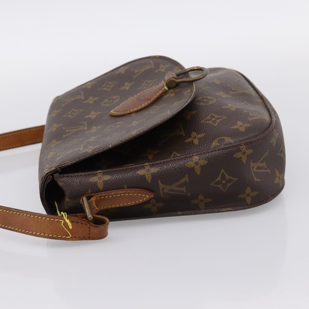 LOUIS VUITTON Monogram Saint Cloud GM Shoulder Bag M51242 LV Auth hk4100