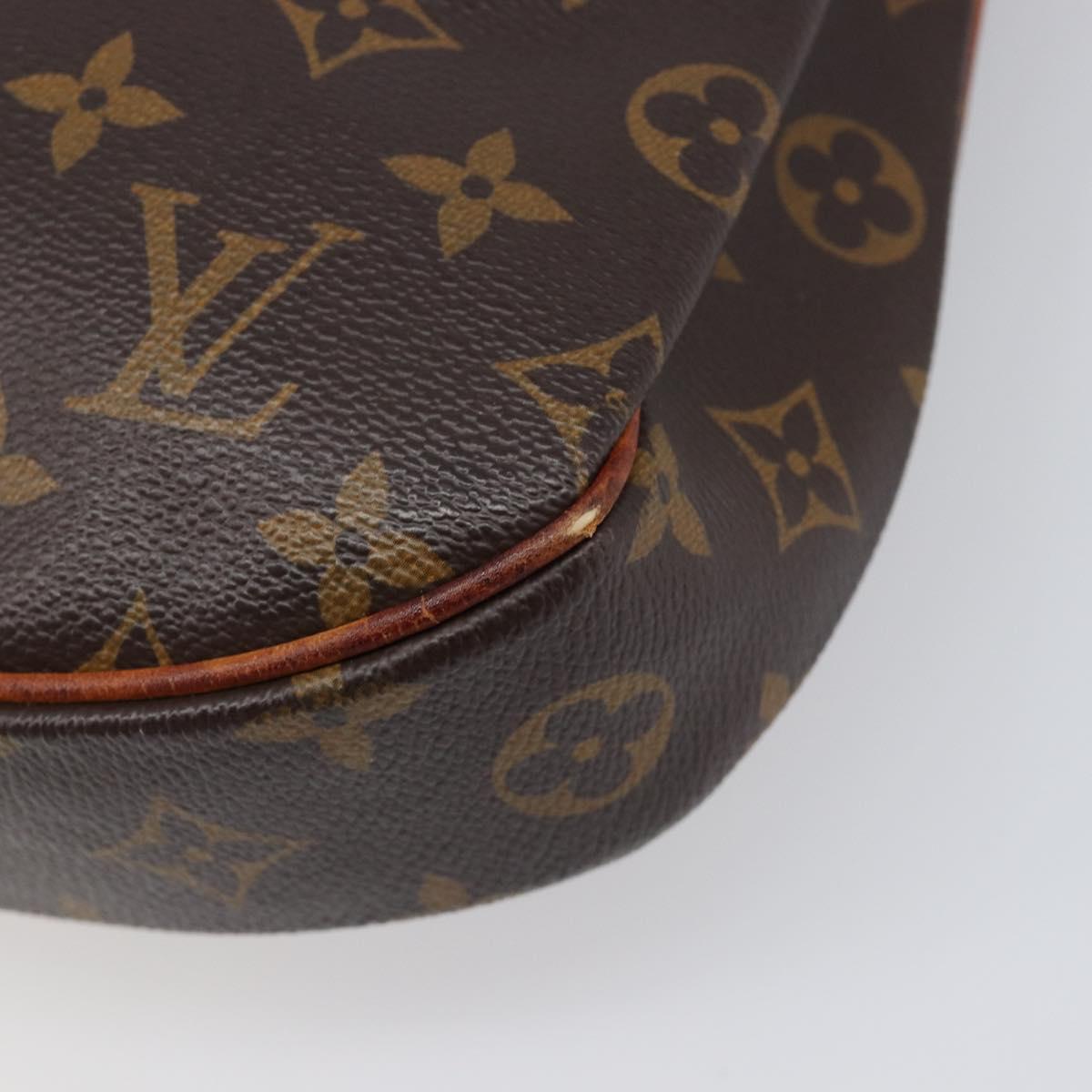 LOUIS VUITTON Monogram Odeon PM Shoulder Bag M56390 LV Auth hk4102