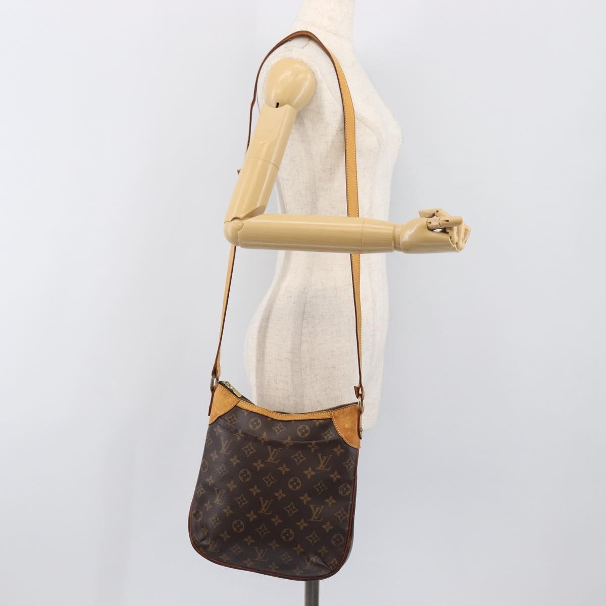 LOUIS VUITTON Monogram Odeon PM Shoulder Bag M56390 LV Auth hk4102